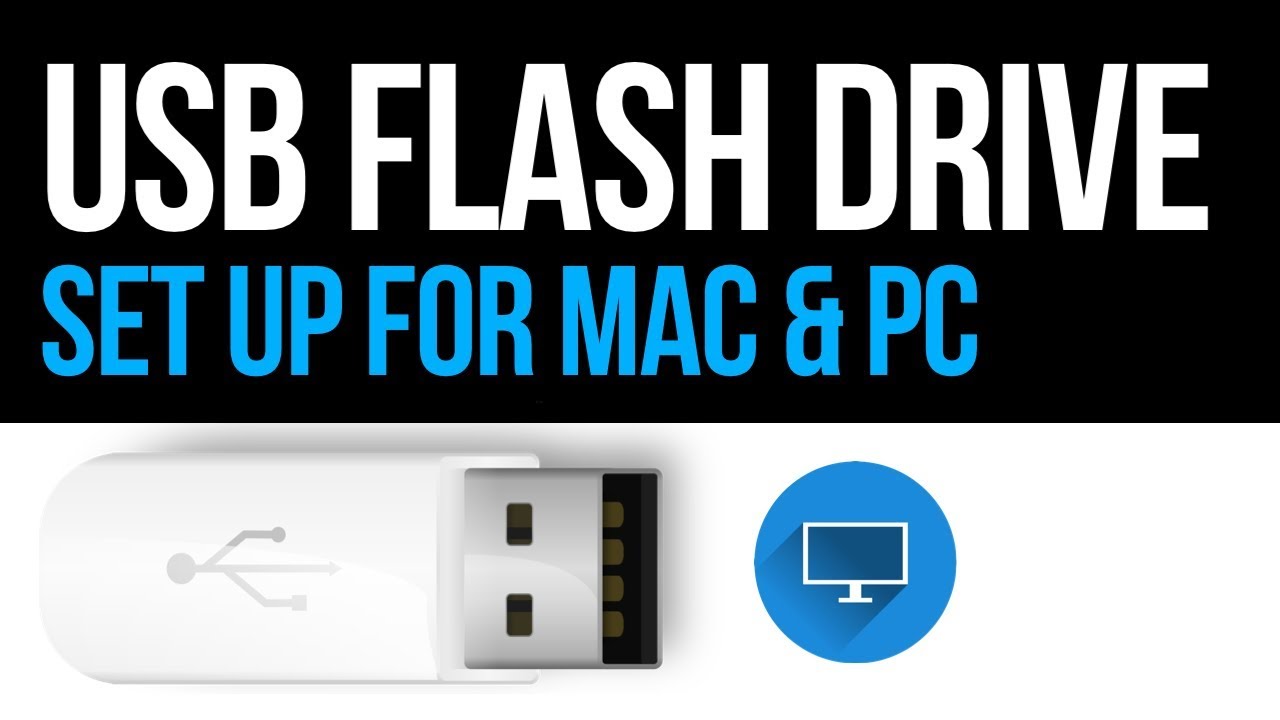 format flash drive for mac and pc compatibility on a mac